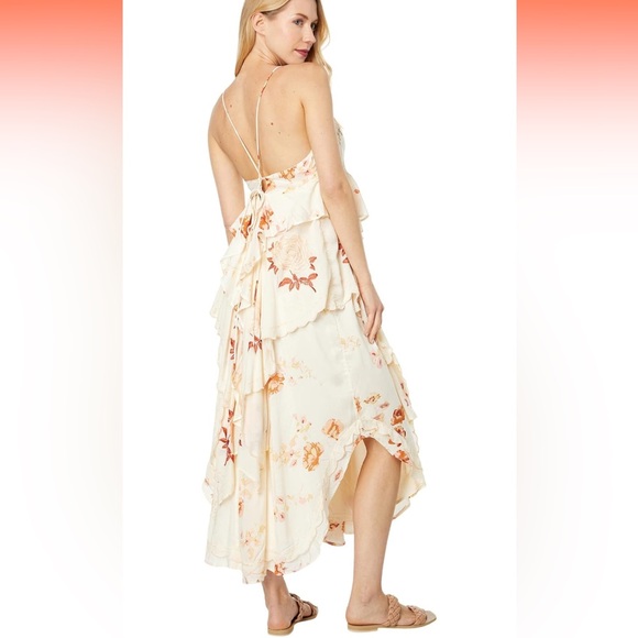 Free people Audrey Printed Maxi Dress size XS - Picture 2 of 12